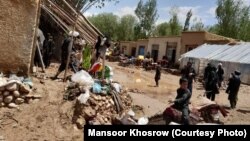 تخریبات ناشی از سیلاب ها در ولایت غور