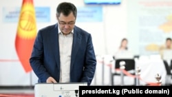 Садыр Жапаров. Архив.