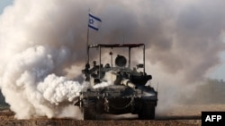 Իսրայելական տանկը Գազայի հատվածում, 24-ը հունվարի, 2024թ․
