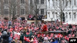 Карета королеви Данії прямує до парламенту для зречення трону, Копенгаген, 14 січня