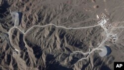 تصویر هوایی از تاسیسات مهم هستوی ایران در اصفهان