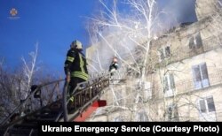 Последствия падения дрона "Шахед" в Ржищеве, 22 марта 2023 года