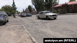 Գյումրիի Շիրակացի փողոցը, մայիս, 2024թ.