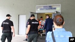 Սլովակիայի վարչապետին տեղափոխում են բժշկական կենտրոն, 15-ը մայիսի, 2024թ.