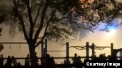 Чикагодогу өрт чыккан район. 17-июнь, 2024-жыл. 