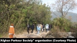 پیاده گردی یکی از برنامه های توانمندسازی مهاجران افغان که در اسلام آباد آغاز شده است