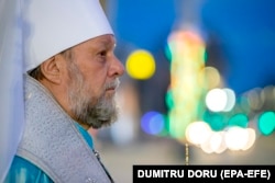 Митрополит Кишинівський та всієї Молдови Володимир від час великодньої літургії