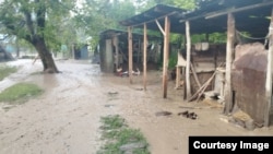 Сел каптаган үй. Авлетим айылы, Аксы району. 20-май, 2023-жыл.