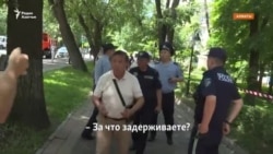 Пришедшим почтить память Айдоса Садыкова в Алматы путь преградила полиция