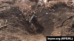 Вирва після удару КАБом по Оріхову Запорізької області