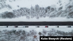 Польша-Украина чек арасы. Иллюстрация