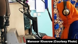 یک خبرنگار محلی در ولایت بامیان