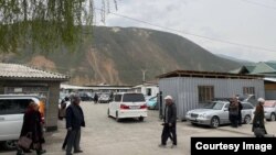 Гүлчө айыл аймагындагы автобекет. УКМК тараткан сүрөт