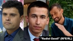 Журналисттер Завкибек Саидамини, Абдулло Гурбати жана Далер Имомали