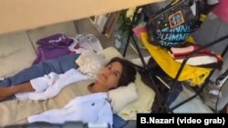 تمنا زریاب پریانی چندی قبل در جرمنی دست به اعتصاب غذایی دوازده روزه زده بود