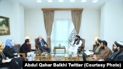 دیدار امیرخان متقی سرپرست وزارت خارجه حکومت طالبان با فریدون سینیرلی اوغلو هماهنگ کنندۀ خاص ملل متحد برای افغانستان در کابل