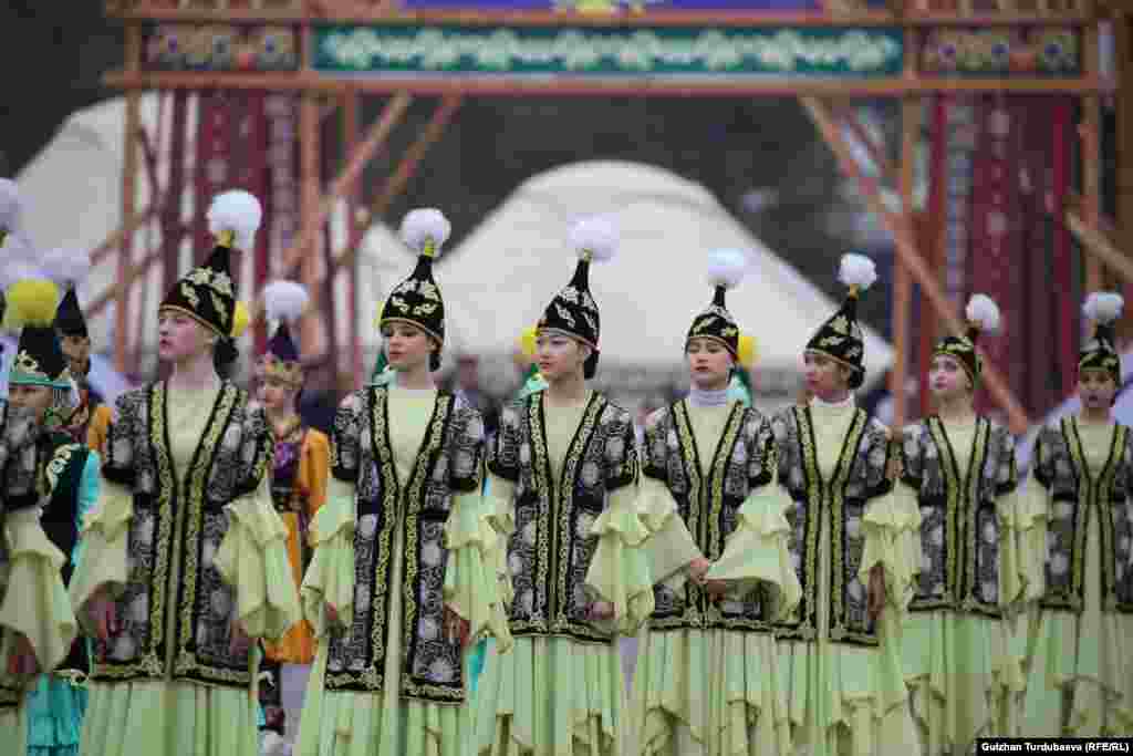 Участницы праздничного концерта.&nbsp;