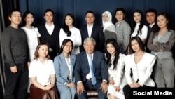 "Матисаков мектебинин" тарбиялануучулары.