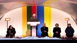 Diňle: Zelenski Baltika ýurtlaryna amala aşyrýan duýdansyz saparynyň çäklerinde Litwa bardy