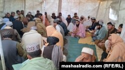 معترضان در منطقه چمن