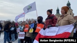 Акція у Празі, 21 січня 2024 року