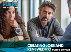 Еще одно произведение ИИ для кампании Энтони Фьюри: женщина на картинке оказалась трехрукой