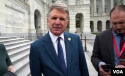 Конгресмен-республіканець та очільник комітету із закордонних справ Палати представників Майкл Маккол, розмовляє із «Голосом Америки»