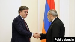 Джим О’Брайен и Никол Пашинян, 29 июня 2023 г.