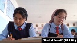 В одной из школ Таджикистана. Архивное фото