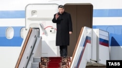 Си Цзинпин Москвага келген учур. 20-март, 2023-жыл.
