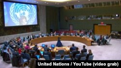 یک نشست شورای امنیت سازمان ملل متحد 