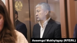  Qairat Boranbaevappears in court to hear the verdict in his case in Astana on March 31.