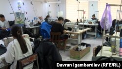 Тигүү цехи. Бишкек. Август, 2023-жыл