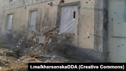 Наслідки обстрілів Білозерки силами РФ, фото архівне