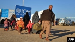 جریان برگشت اجباری خانواده های افغان از پاکستان به افغانستان. 