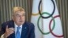 International Olympic Committee (IOC) President Thomas Bach attends the opening of the Executive Board meeting at the Olympic House in Lausanne, Switzerland, on March 28.