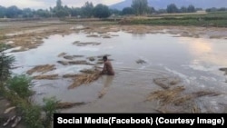 تخریبات ناشی از سیلاب های اخیر در ولایت ننگرهار 