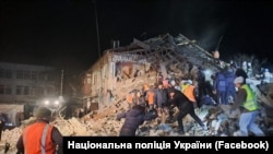 Орусиянын армиясынын Украинанын Купянск районуна жасаган ракеталык соккусунун кесепети. 15-февраль, 2024-жыл.