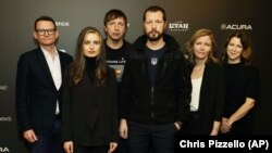 Мстислав Чернов, український відеограф, фотожурналіст, режисер, військовий кореспондент та письменник, під час прем’єри фільму «20 днів у Маріуполі» на кінофестивалі Sundance. Місто Парк-Сіті, США, 20 січня 2023 року (фото ілюстративне)