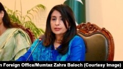 ممتاز زهرا بلوچ سخنگوی وزارت خارجۀ پاکستان