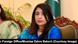 ممتازز زهرا بلوچ سخنگوی وزارت خارجه پاکستان