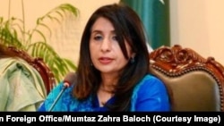  ممتاز زهرا بلوچ سخنگوی وزارت خارجه حکومت موقت پاکستان 