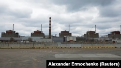 Украинадагы Запорожье атомдук электр станциясынын сырткы көрүнүшү. Энергодар шаары. 29-март, 2023-жыл.  REUTERS/Александр Ермоченко