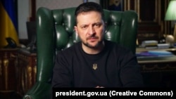 Ukrainanyň prezidenti Wolodymyr Zelenski, Kiýew, 28-nji fewral.