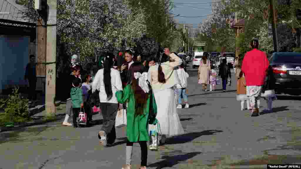 Идгардак (детские гуляния) в Душанбе. 10 апреля 2024&nbsp;