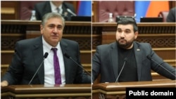 Պատգամավորներ Արթուր Խաչատրյանն ու Վահագն Ալեքսանյանը