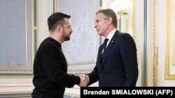 Владимир Зеленский жана Энтони Блинкен.