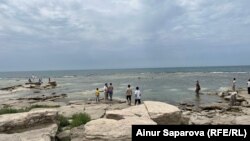 Каспий деңизи, Казакстан.