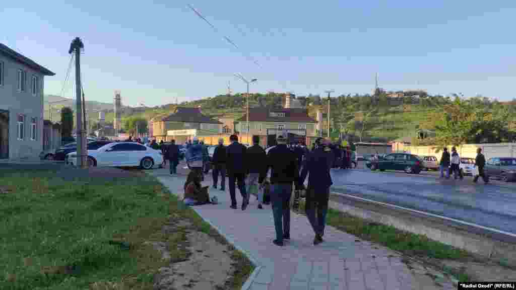 Праздничный намаз, Куляб, 21 апреля 2021 года&nbsp;