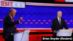 Байден менен Трамптын эрөөлү. Атланта, 27-июнь 2024-жыл